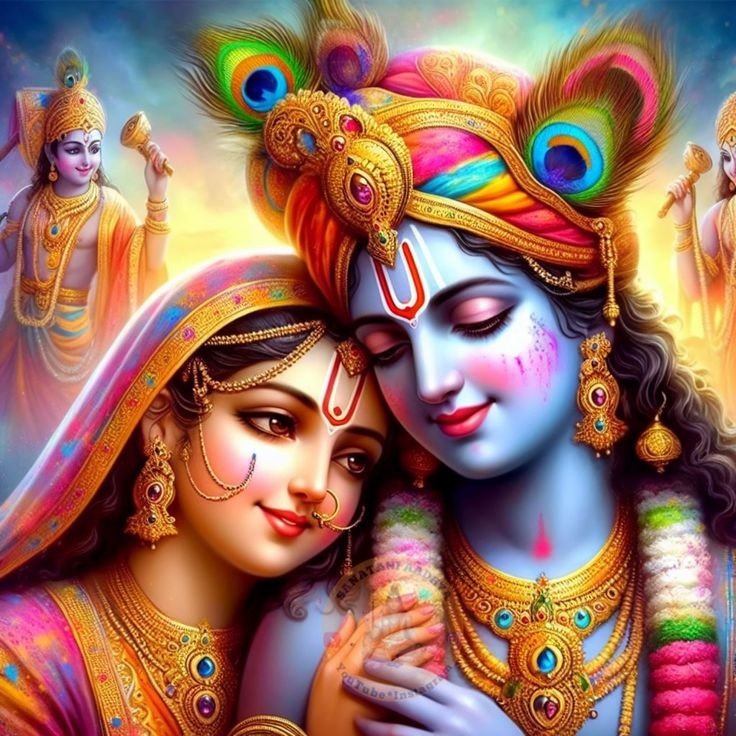 radha krishna images love romantic