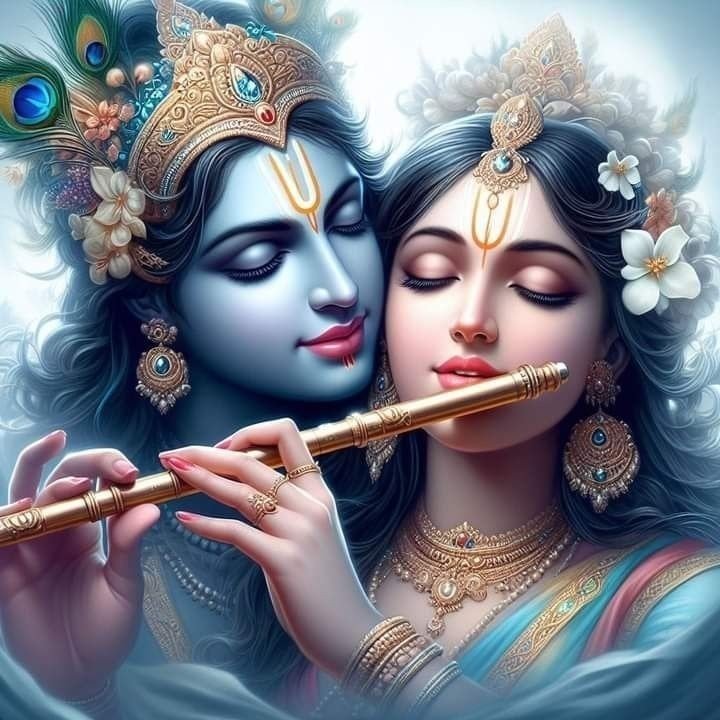 radha krishna images love romantic