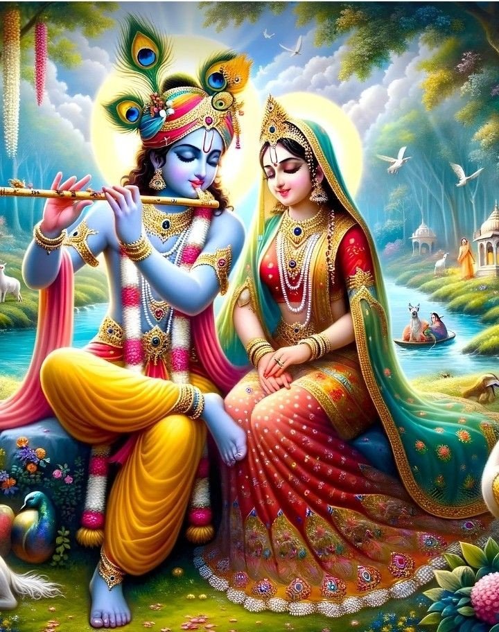 radha krishna images love romantic