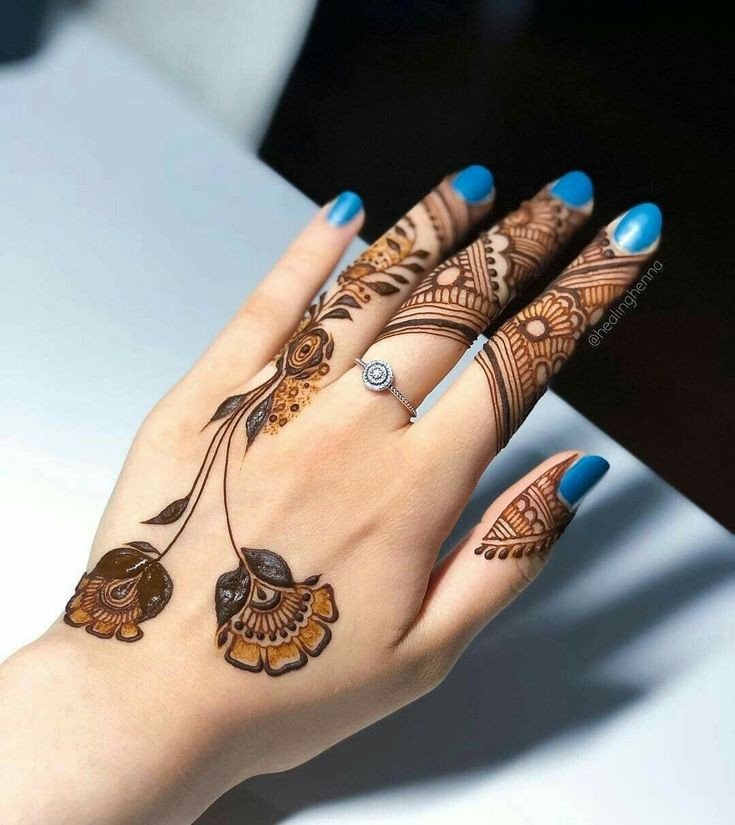 mehndi design photo